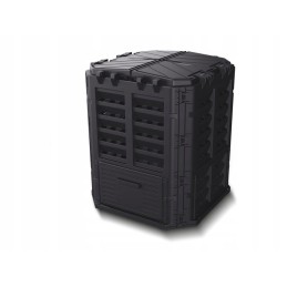 Parka malā liels dārza kompostētājs, 300 l, ar atloku ventilācijas atverēm