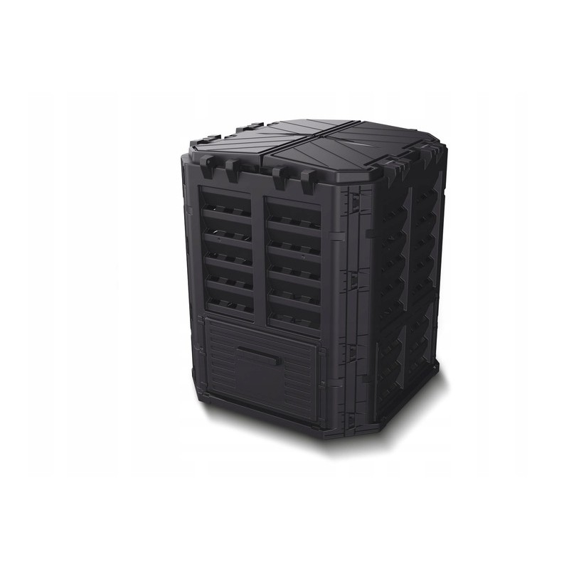 Parkside garden composter large 300 l with ventilation holes and flap