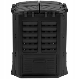 Sodo komposteris 360 l, plastikinis ištisus metus