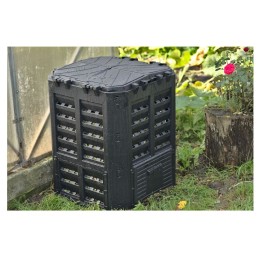 Sodo komposteris 360 l, plastikinis ištisus metus