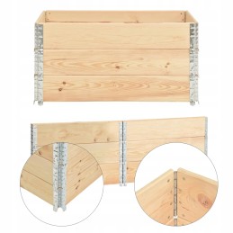 Aukštas medinis eko sodo komposteris, 840 litrų