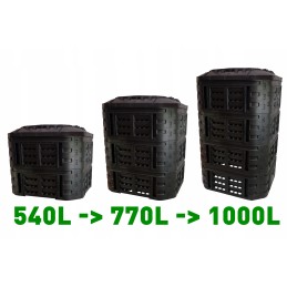 Komposteris - 540l - modulinis komposteris - patrulis