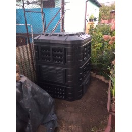 Modulinis sodo komposteris, 1 kameros, 860 l