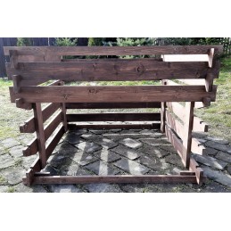 Sweet Fox 1 dubenėlio komposteris, 890 l, spalvotas