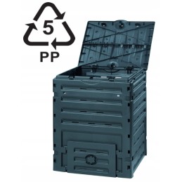 450l modulinis sodo komposteris su ekologišku pagrindu