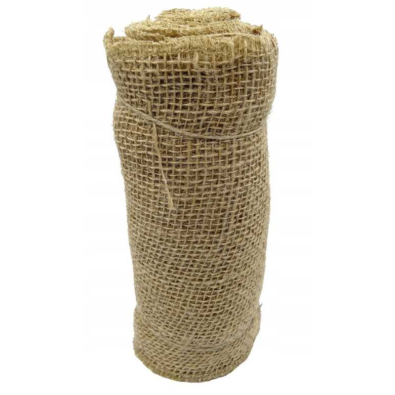 Džiuto audinys 20cm x 5m 245g/m² ekologiškas ritinys 13460
