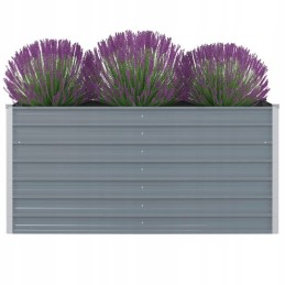 Aia lillepott 160 x 80 x 77 cm, tsingitud teras