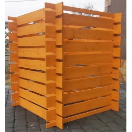 700l medinis komposteris su pušiniu dangteliu