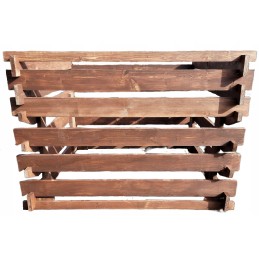 Medinis sodo komposteris, atviras, 940 impregnavimas