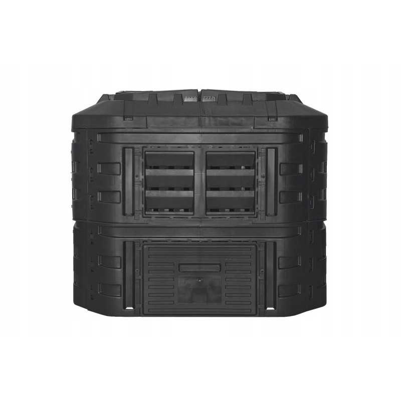 Modulinis komposteris 860 l, juodas