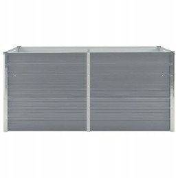 Aia lillepott 160 x 80 x 77 cm, tsingitud teras