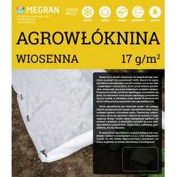 Lenkiška balta agrotekstilė 15g/m2 1,6 x 20 metrų megran