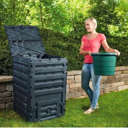 Sodo komposteris 450l, stabilus, talpos, ištisus metus eko meistro akcija