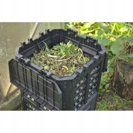 Sodo komposteris 360 l, plastikinis ištisus metus