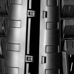 Juodas sodo komposteris, ištisus metus, atsparus šalčiui, atliekų bakas, 750 litrų