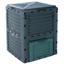 Sodo komposterio krepšelis, didelis kokybiškas, 4smile, 300l