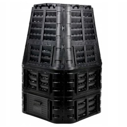 Juodas komposteris, 1 kameros, 1000 l, didelis