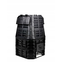 Juodas komposteris, 1 kameros, 1000 l, didelis