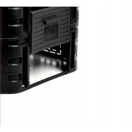 Juodas komposteris, 1 kameros, 1000 l, didelis