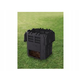 Didelis sodo komposteris parke, 300 l, su ventiliacijos angomis