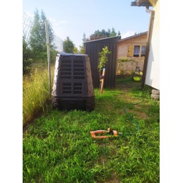 Ecobat ecosmart 740 l uždaras komposteris