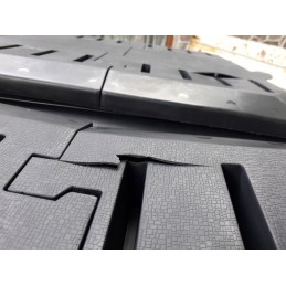 800l 2 kamerų modulinis komposteris, atsparus šalčiui