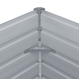 Dārza puķupods 160 x 80 x 77 cm, cinkots tērauds