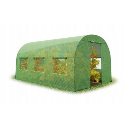 Sodo folijos tunelinis šiltnamis 2x3m folija 6m2 300x200x200 žalia