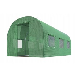 Sodo folijos tunelinis šiltnamis 2x3m folija 6m2 300x200x200 žalia