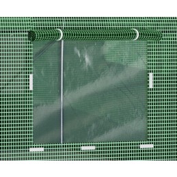 Sodo folijos tunelinis šiltnamis 2x3m folija 6m2 300x200x200 žalia