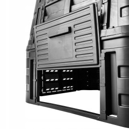 Modulinis sodo komposteris, juodas, ištisus metus, didelis