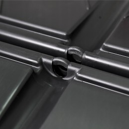 Multi 1000l komposteris, juodas