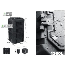 Modulinis komposteris 1260l