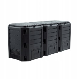 Compogreen IKSM1200C modulinis komposteris, juodas