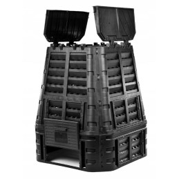 1 kameros ecobat komposteris, 740 l, juodas