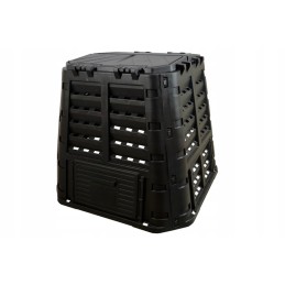 480l juodas šalčiui atsparus modulinis komposteris