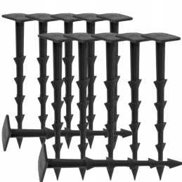 Smeigtukai agrotekstilei, agrotekstilei tvirtinti, inkarai, kaiščiai, 50 vnt, 15 cm