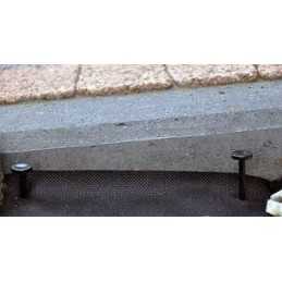 Smeigtukai, kaiščiai agrotekstilei, agrotekstilė, kurmių tinkleliai, 12,5 cm, 100 vnt.