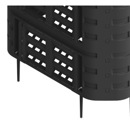 Multikomposteris 880l juodas