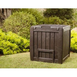 Sodo komposteris su pagrindu 340l keter deco komposteris rudas