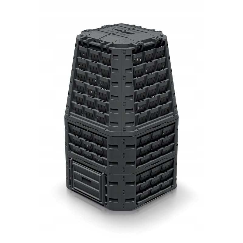 evogreen vario black komposteris 1050 litrų juodas