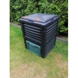 Didelis, tvirtas sodo komposteris 300 litrų komposto