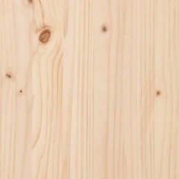 Vidaxl Planter with Shelf 82.5x82.5x81 cm Solid Pine Wood