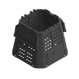 420 l komposteris, juodas patrulis