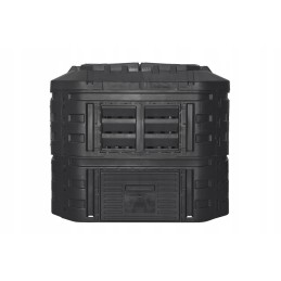 Modulinis komposteris 600 litrų, juodas
