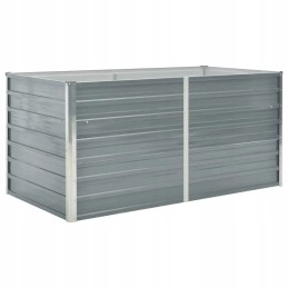 Aia lillepott 160 x 80 x 77 cm, tsingitud teras