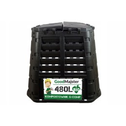 Modulinis komposteris 480l juodas g-comp Polikas