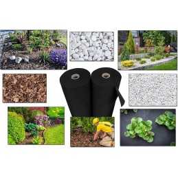 UV agrotekstilė p-100g/m2 1,2x5m juodo storio!!!