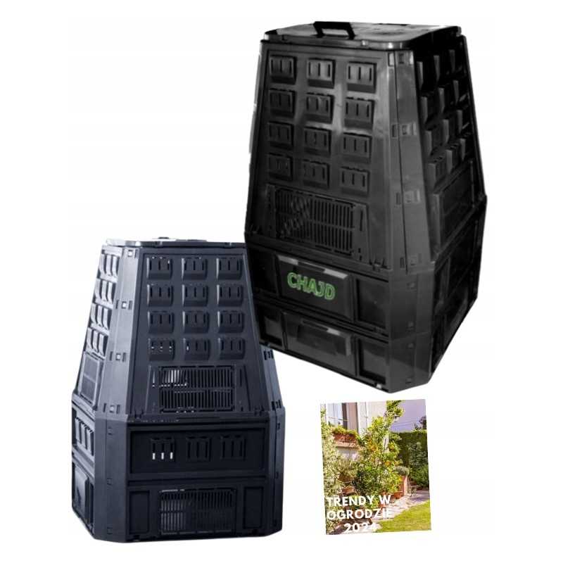 Sodo komposteris 850 l propelplast, patvarus, didelis, ventiliuojamas