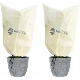 Agrotekstilės maišelis, augalų apsauginis gaubtas, 80cm x 60cm